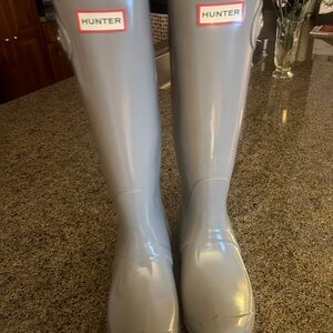 Hunter Classic Gray Boots brand new